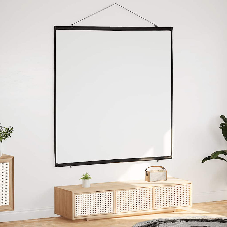 Projectiescherm wandhangend 81 inch 1:1