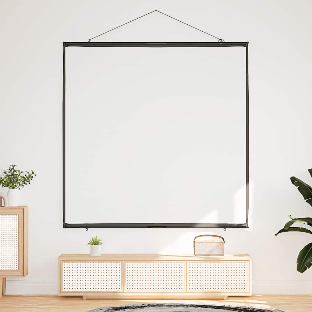 Projectiescherm wandhangend 81 inch 1:1