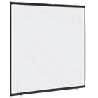 Projectiescherm wandhangend 89 inch 1:1 matwit
