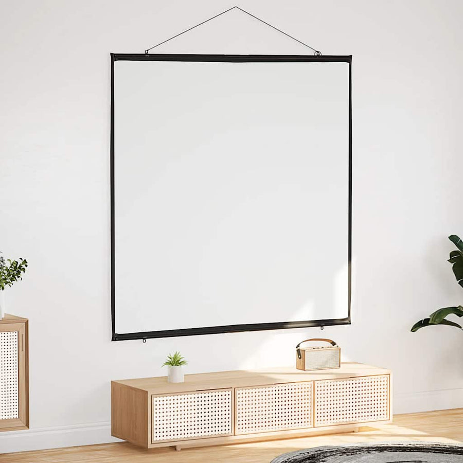Projectiescherm wandhangend 89 inch 1:1