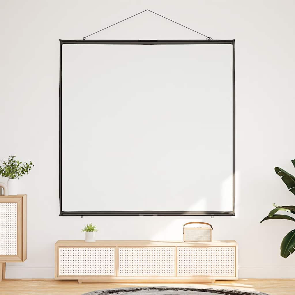 Projectiescherm wandhangend 89 inch 1:1