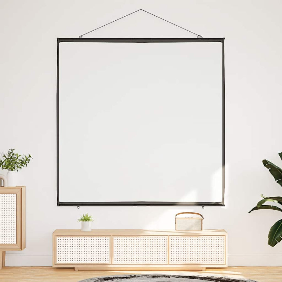 Projectiescherm wandhangend 89 inch 1:1