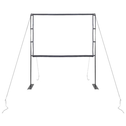 Projectiescherm met statieven 90 inch 4:3