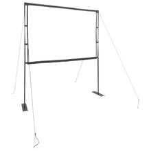 Projectiescherm met statieven 100 inch 4:3
