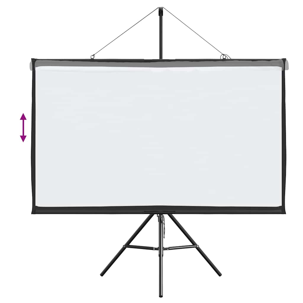 Projectiescherm met statief 50 inch 16:9
