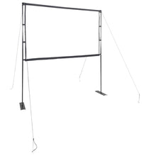 Projectiescherm met statieven 84 inch 16:9