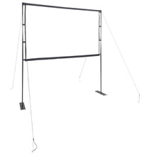 Projectiescherm met statieven 90 inch 16:9