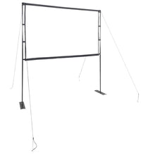 Projectiescherm met statieven 100 inch 16:9