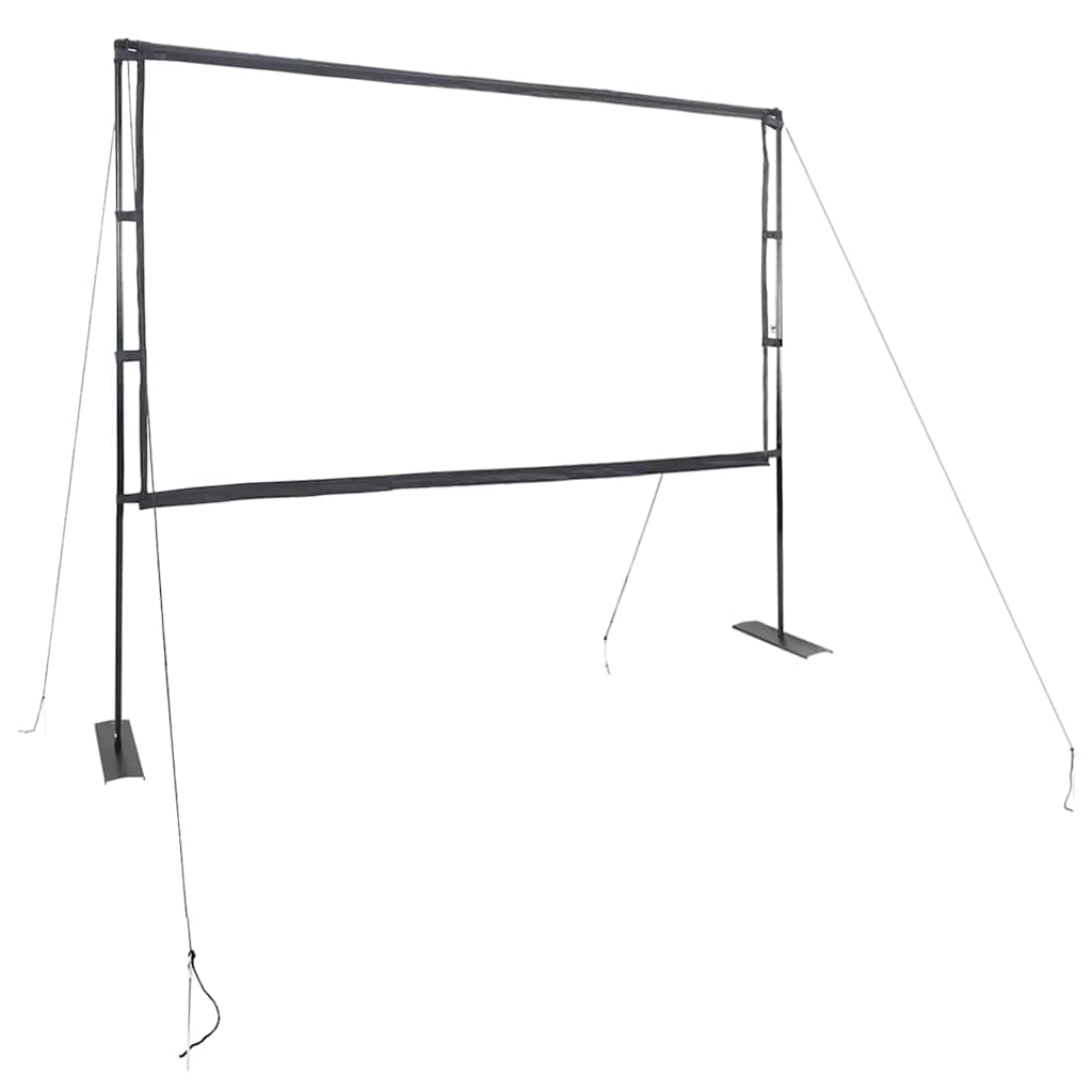 Projectiescherm met statieven 108 inch 16:9