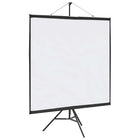 Projectiescherm statief 72 inch 1:1 139x136 cm