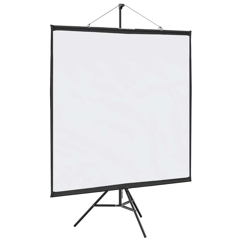 Projectiescherm met statief 72 inch 1:1