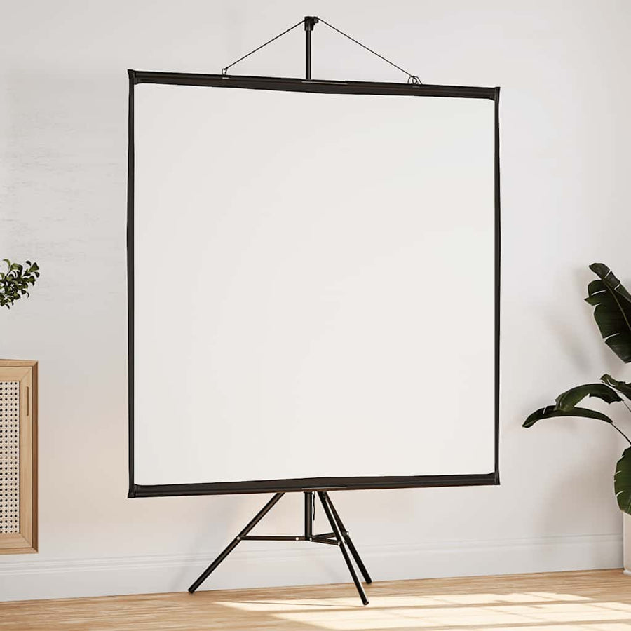 Projectiescherm met statief 72 inch 1:1