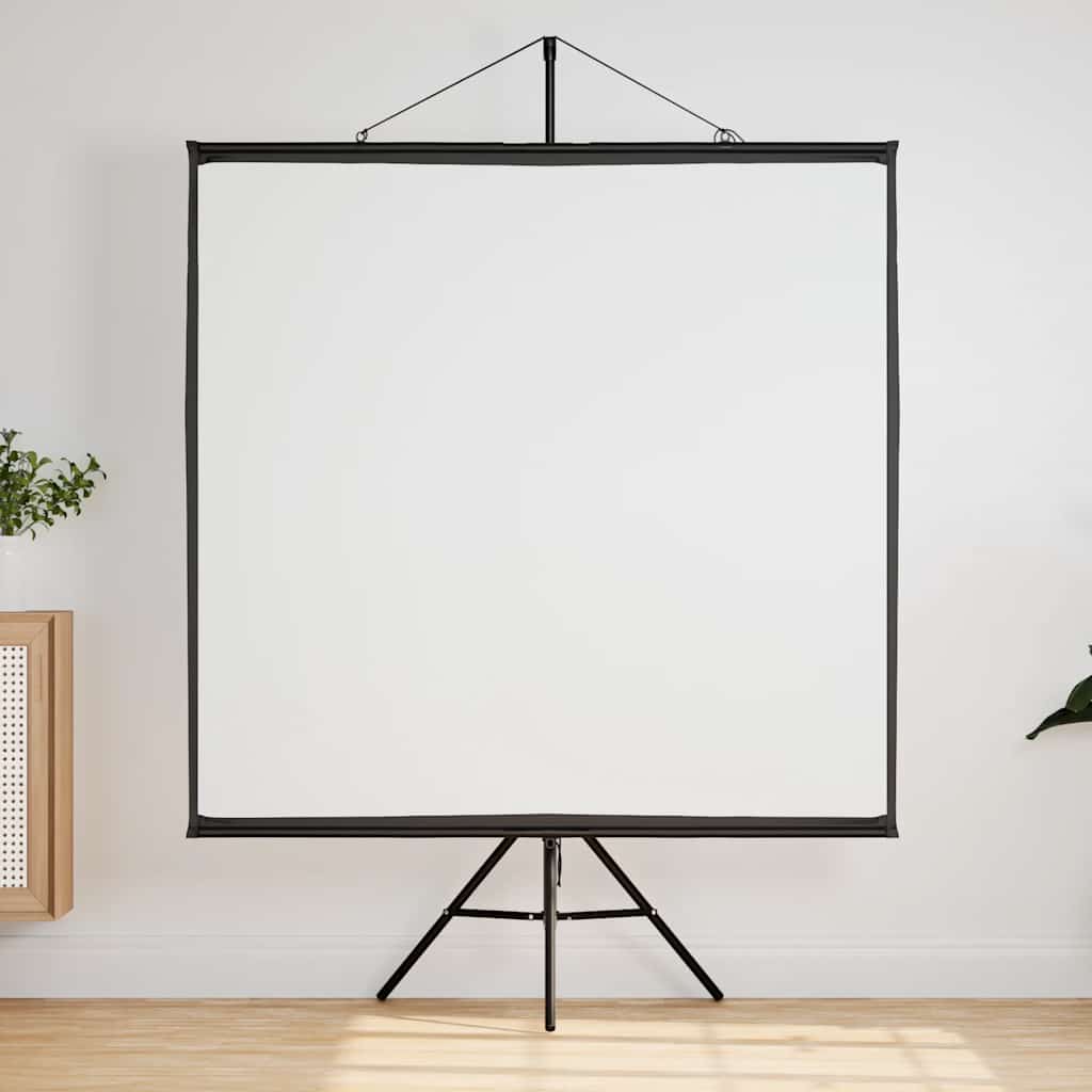 Projectiescherm met statief 72 inch 1:1