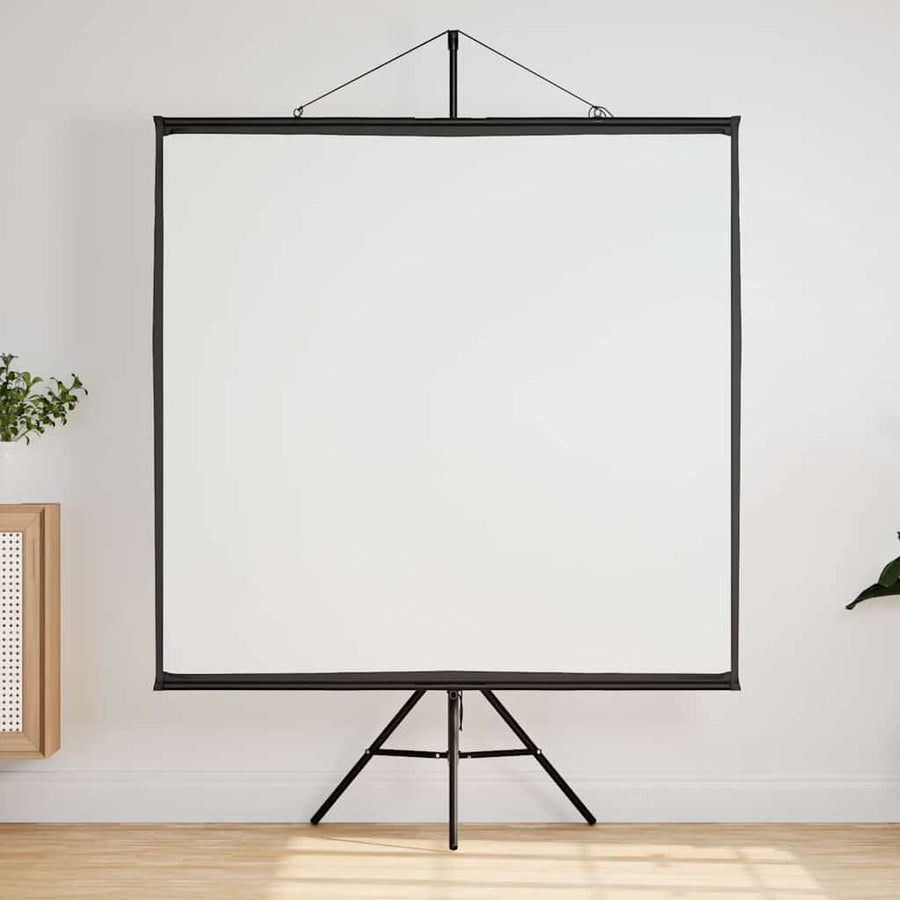 Projectiescherm met statief 72 inch 1:1