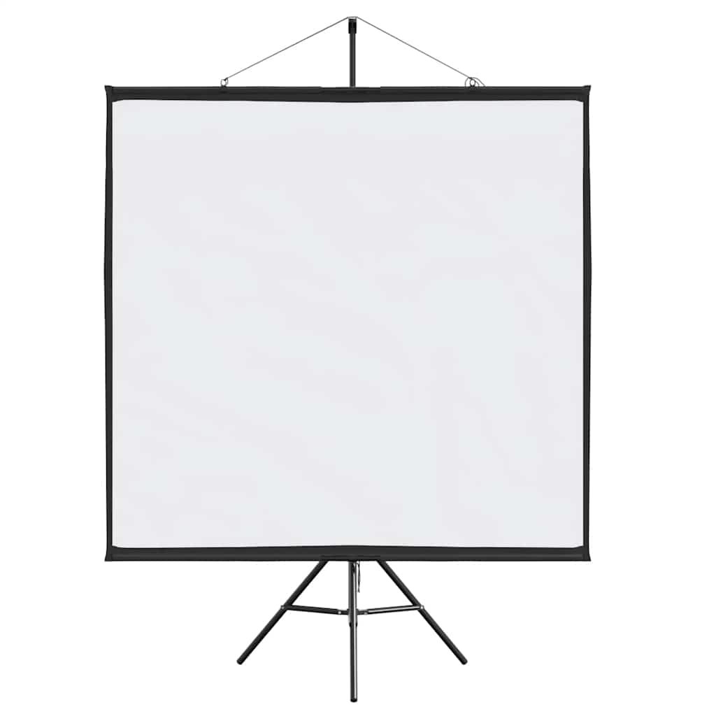 Projectiescherm met statief 72 inch 1:1