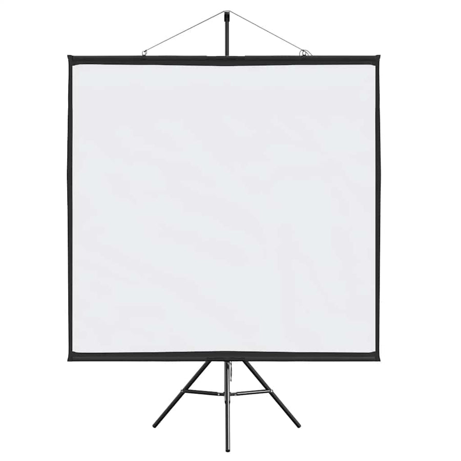 Projectiescherm met statief 72 inch 1:1