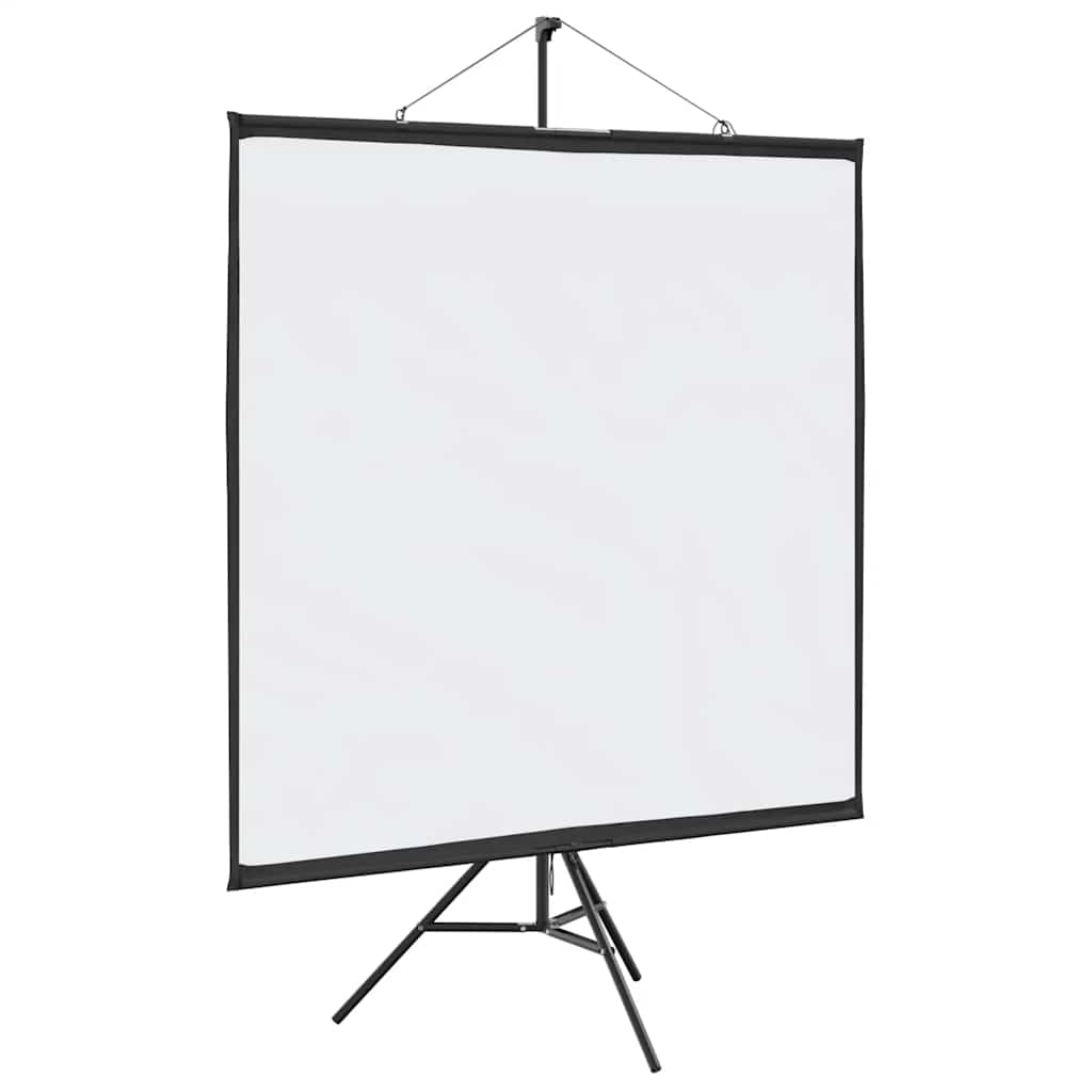 Projectiescherm met statief 81 inch 1:1