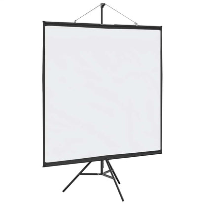 Projectiescherm met statief 81 inch 1:1