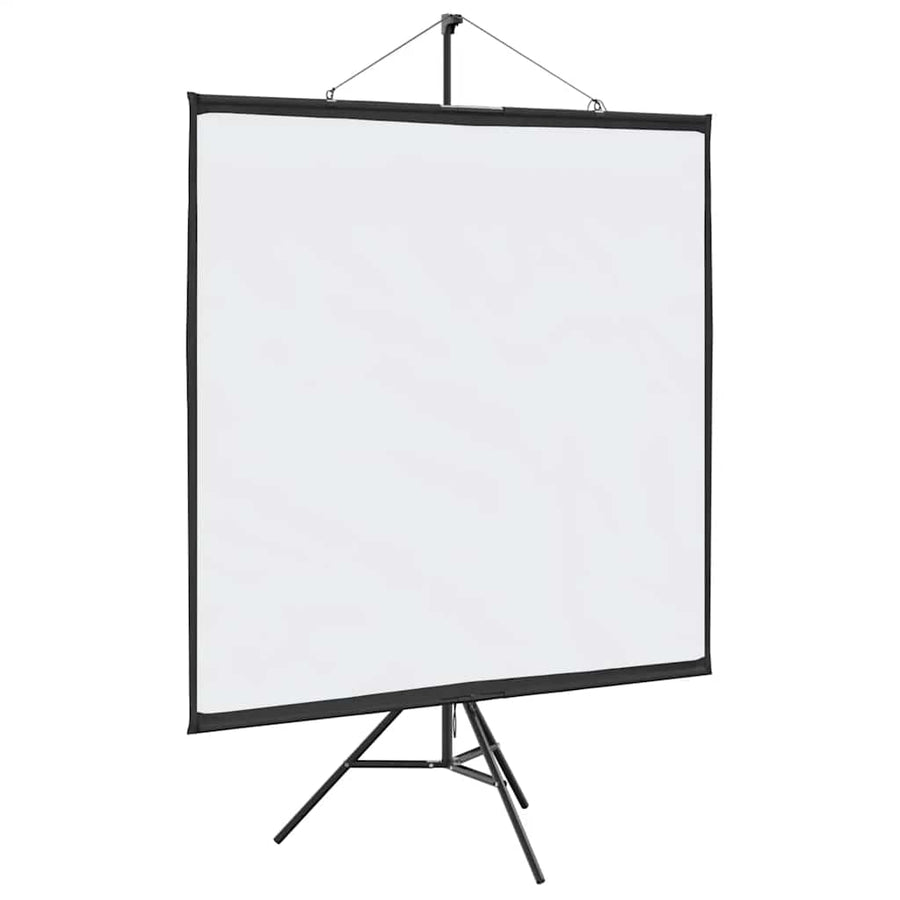 Projectiescherm met statief 81 inch 1:1