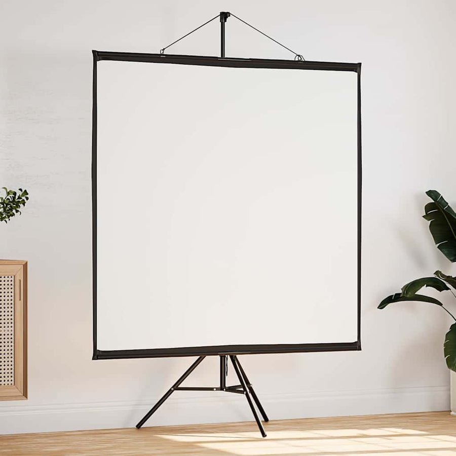 Projectiescherm met statief 81 inch 1:1