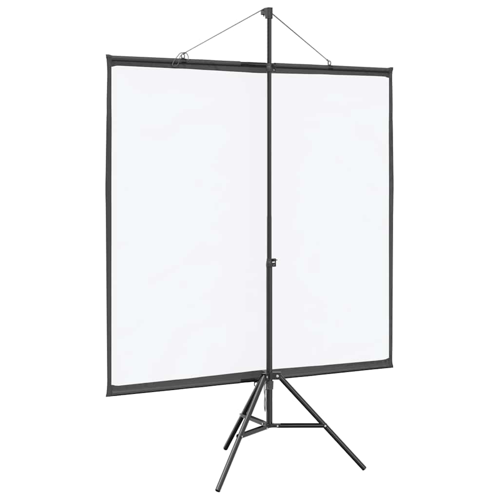 Projectiescherm met statief 81 inch 1:1