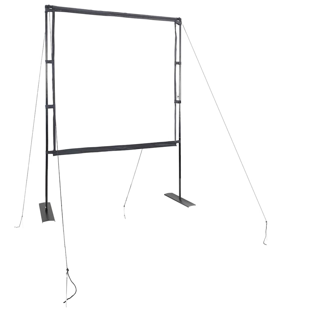Projectiescherm met statieven 89 inch 1:1