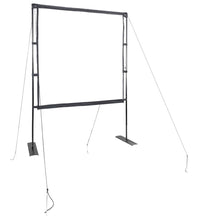 Projectiescherm met statieven 89 inch 1:1