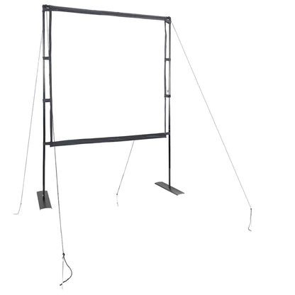 Projectiescherm met statieven 89 inch 1:1