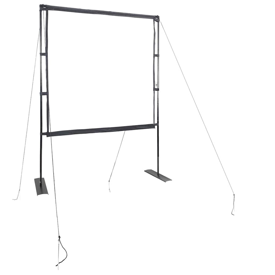 Projectiescherm met statieven 89 inch 1:1
