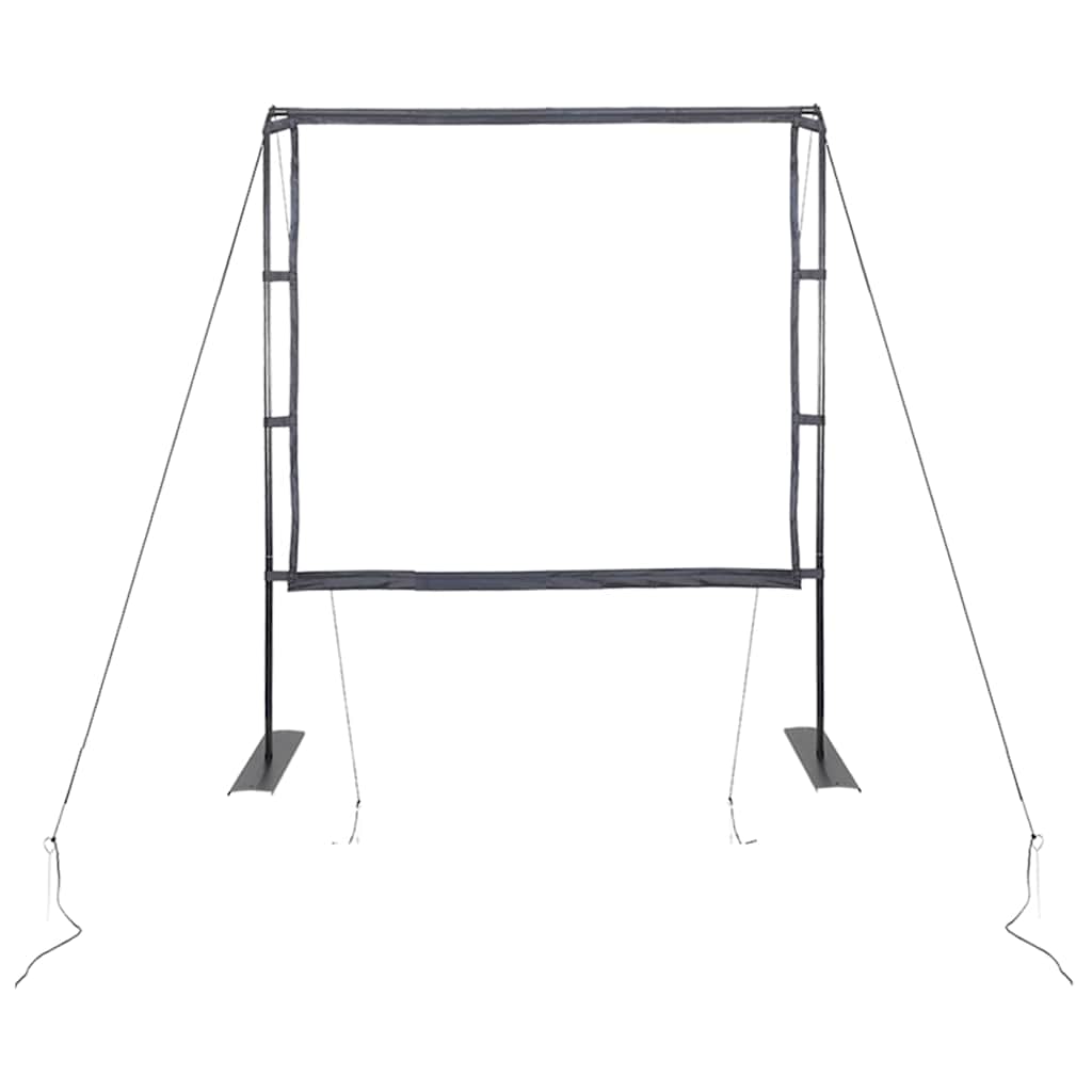 Projectiescherm met statieven 89 inch 1:1