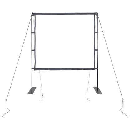 Projectiescherm met statieven 89 inch 1:1