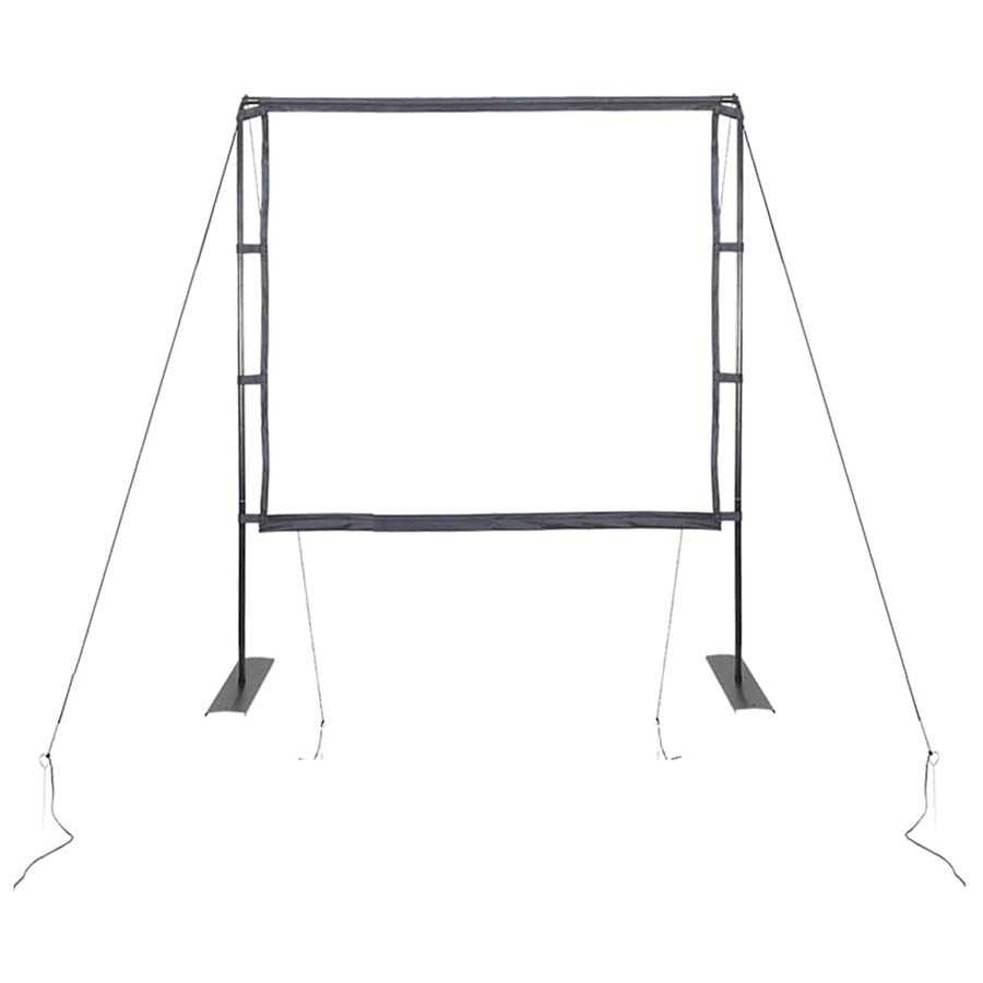 Projectiescherm met statieven 89 inch 1:1