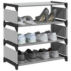 Schoenenrek 54x28x55 cm grijs non-woven stof