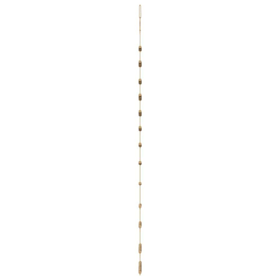 Hangende kerstboom met topster 86x180 cm natuurlijke tak