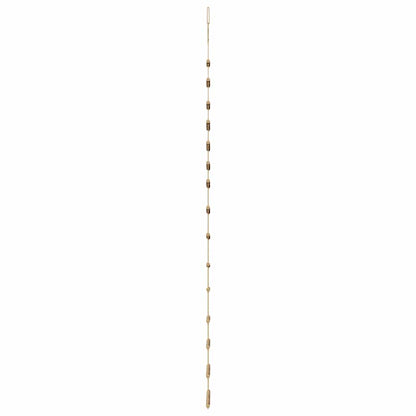 Hangende kerstboom met topster 100x210 cm natuurlijke tak