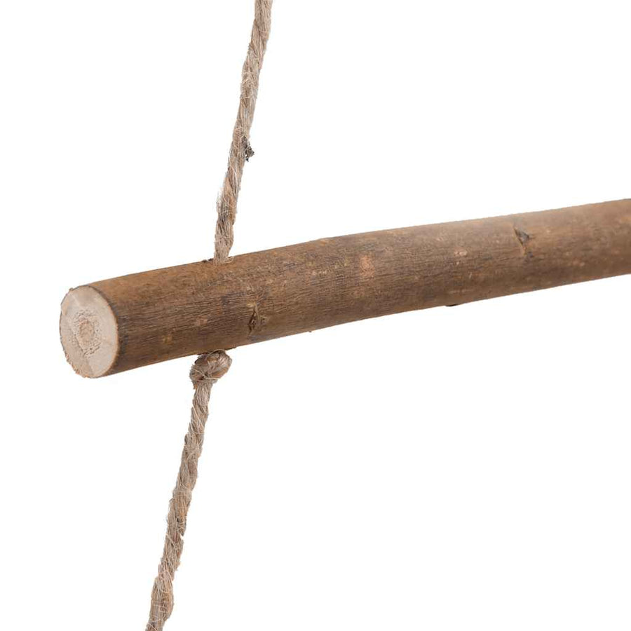Hangende kerstboom met topster 100x210 cm natuurlijke tak