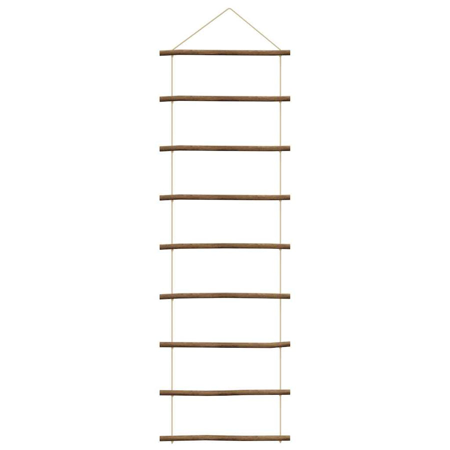 Wanddecoratie laddervormig 50x150 cm naturel tak