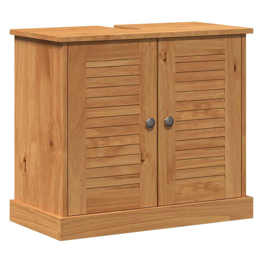 Wastafelkast VIGO Bruin en Honingbruin 68 x 34 x 59 cm