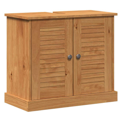 Wastafelkast VIGO Bruin en Honingbruin 68 x 34 x 59 cm