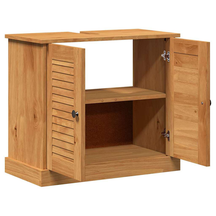 Wastafelkast VIGO Bruin en Honingbruin 68 x 34 x 59 cm