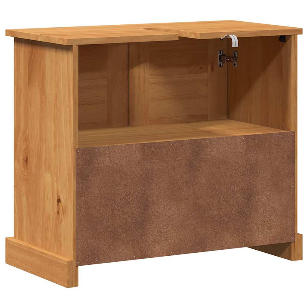 Wastafelkast VIGO Bruin en Honingbruin 68 x 34 x 59 cm