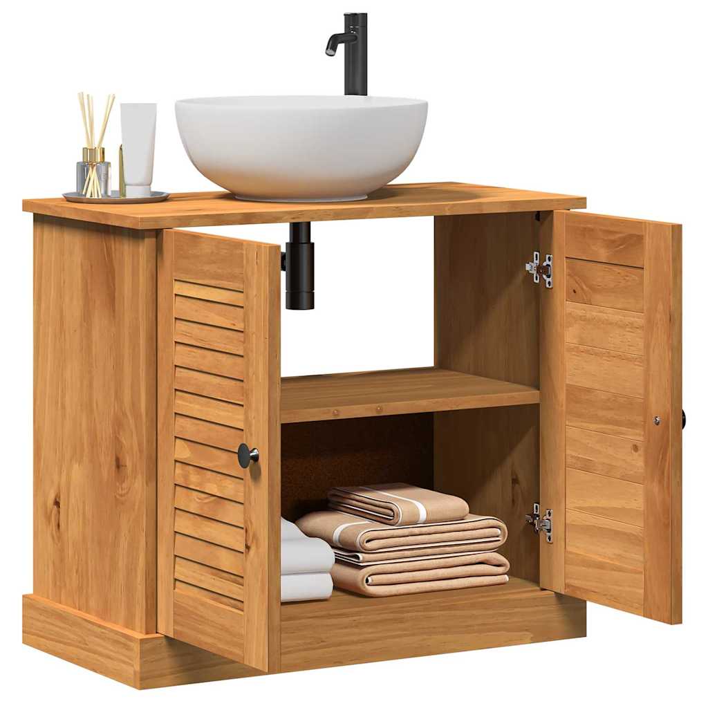 Wastafelkast VIGO Bruin en Honingbruin 68 x 34 x 59 cm