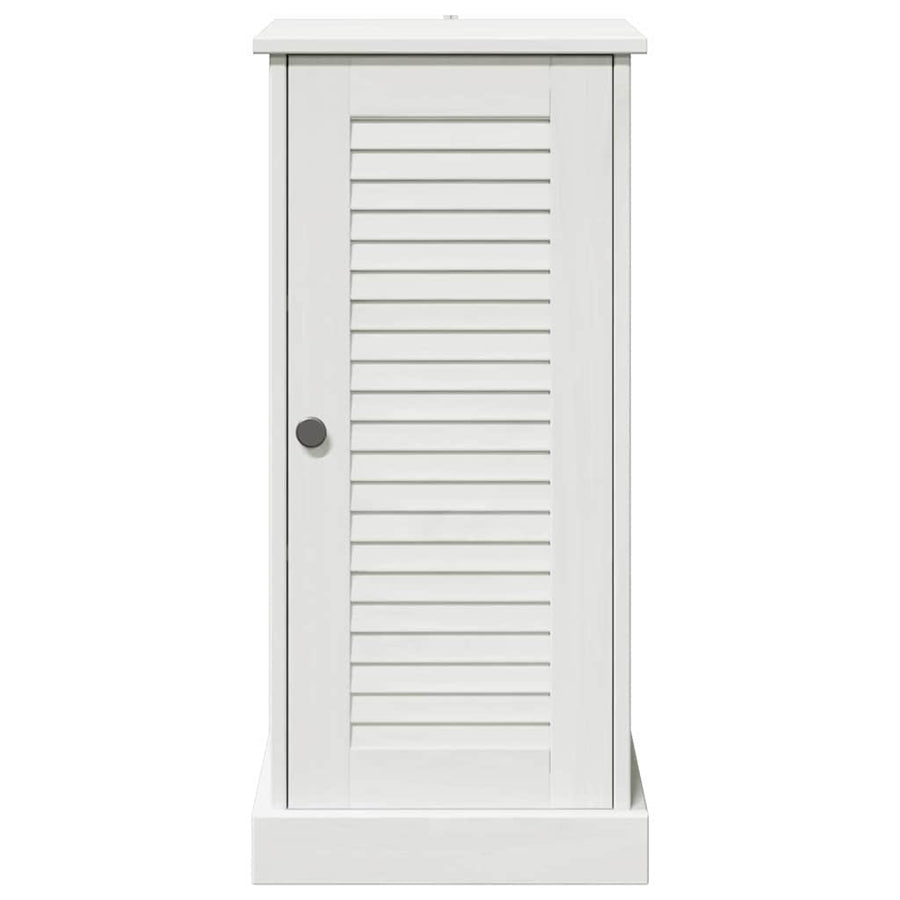 Badkamer Kast met plank met opslag met de deur Antiekwit Middelgroot MDF