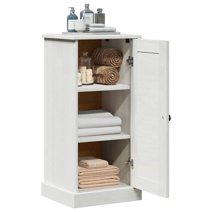 Badkamer Kast met plank met opslag met de deur Antiekwit Middelgroot MDF
