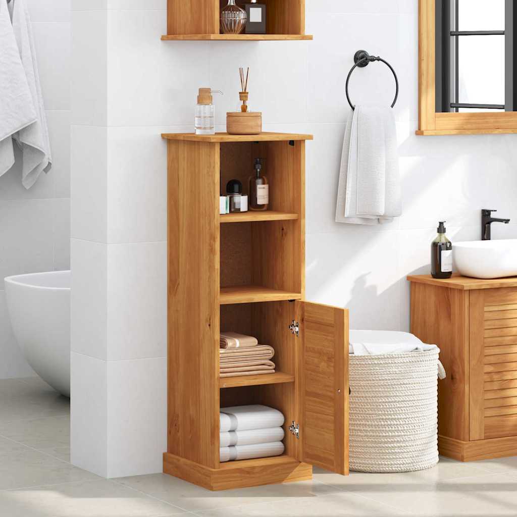 Badkamerkast VIGO Bruin en Honingbruin 37 x 34 x 110 cm