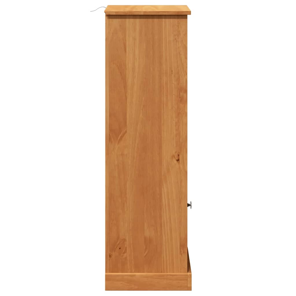 Badkamerkast VIGO Bruin en Honingbruin 37 x 34 x 110 cm