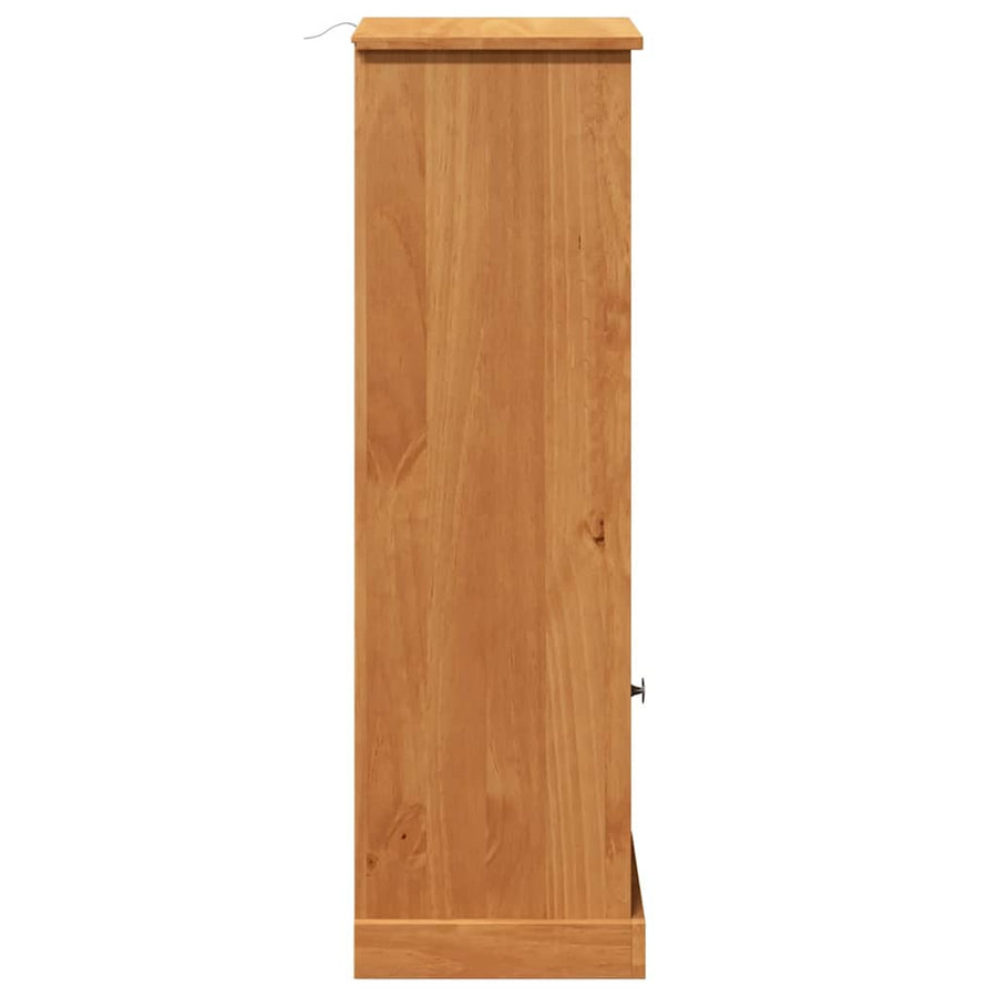 Badkamerkast VIGO Bruin en Honingbruin 37 x 34 x 110 cm