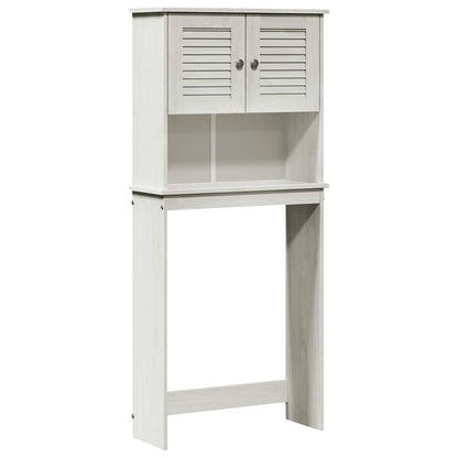 Wasmachinekast VIGO Wit en Antiek Wit 72,5 x 27 x 161 cm