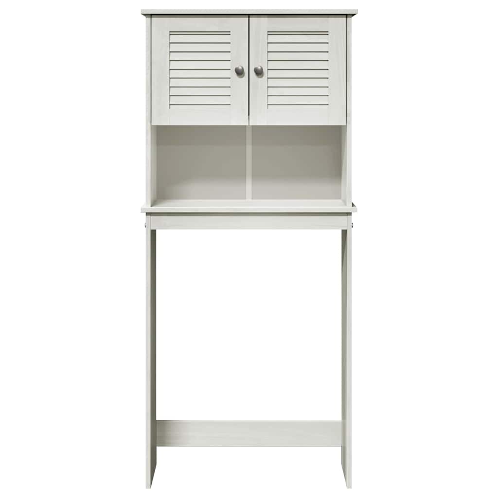 Wasmachinekast VIGO Wit en Antiek Wit 72,5 x 27 x 161 cm