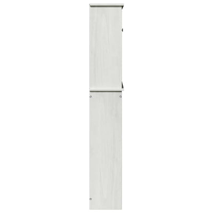 Wasmachinekast VIGO Wit en Antiek Wit 72,5 x 27 x 161 cm